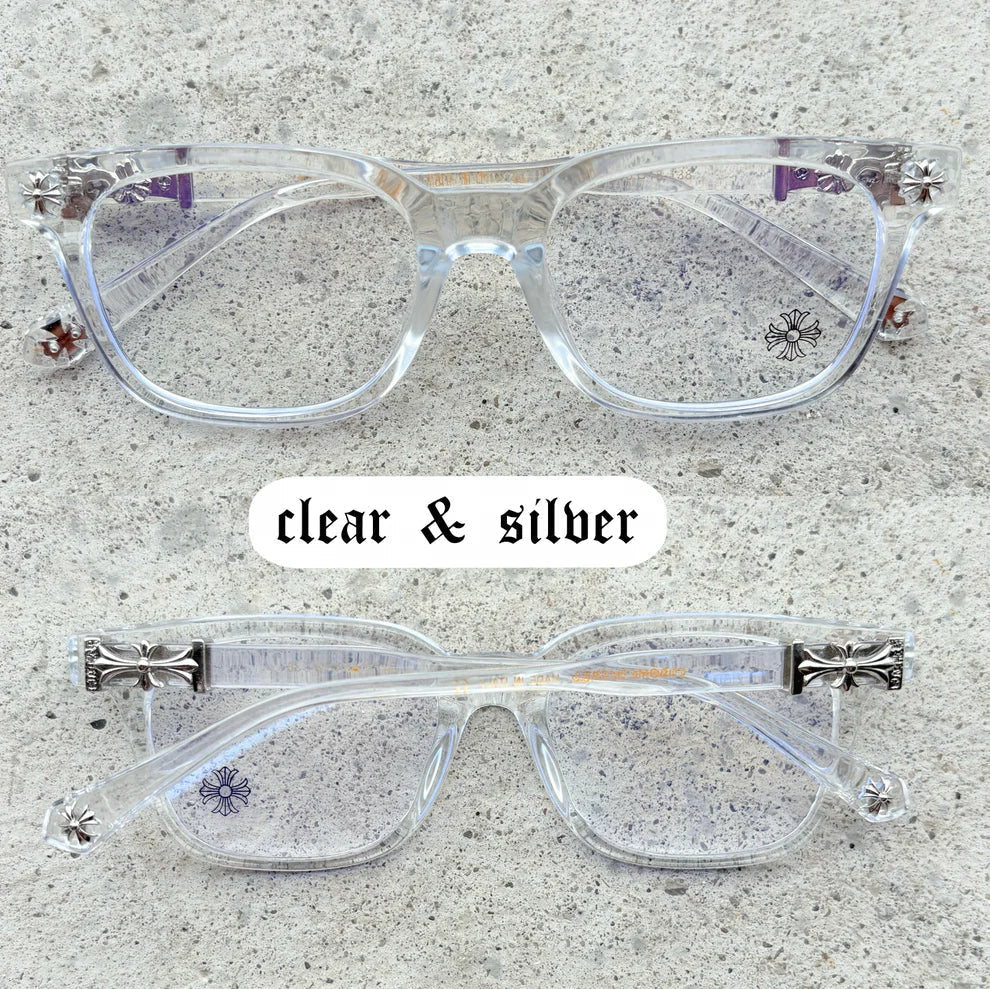 Waggz Chrome Glasses