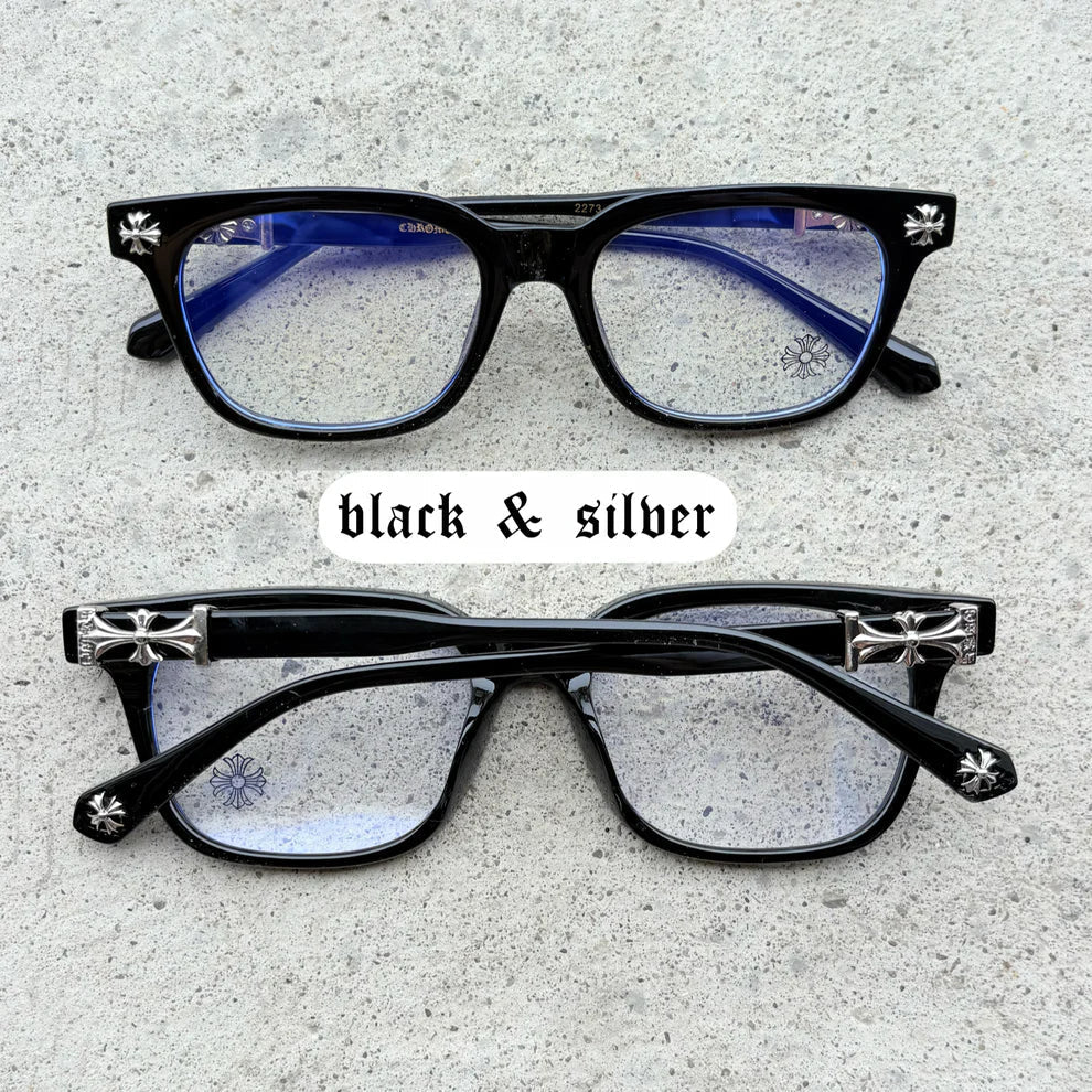 Waggz Chrome Glasses